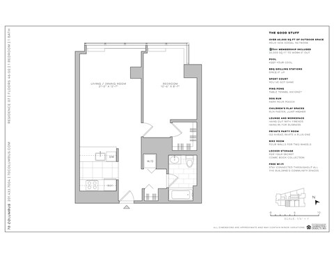 A floor plan of a residence at 511 North Broadway in Traverse City, MI.